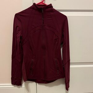 Lululemon Women's Burgundy zip up Jacket